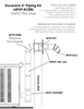ComfortBilt 4 inch Pellet Stove Piping Kit With 90 Elbow- Black Matte