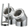 AllFuelHST 30 Degree Elbow Kit for 6" Inner Diameter Chimney Pipe