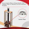 AllFuelHST Anchor Plate for 6" Inner Diameter Chimney Pipe