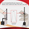 AllFuelHST Extended Roof Brace for 6" Inner Diameter Chimney Pipe