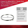 AllFuelHST Locking Band for 6" Inner Diameter Chimney Pipe