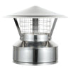 AllFuelHST Chimney Cap with Spark Screen for 6" Inner Diameter Chimney Pipe