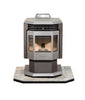 ComfortBilt Flatwall Hearth Pad - Natural Silver Slate