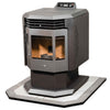 ComfortBilt Flatwall Hearth Pad - Pewter Rock