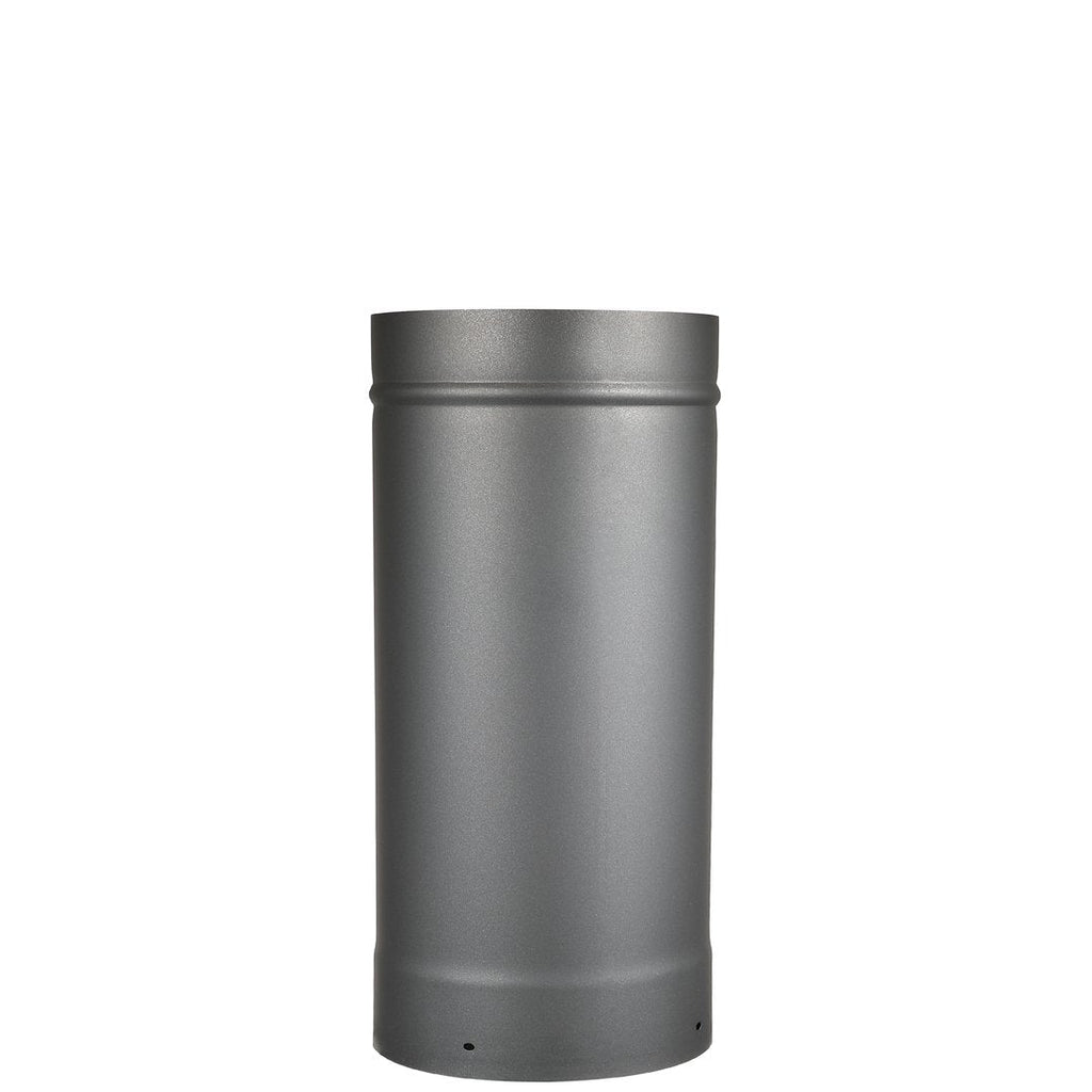 AllFuelHST 6" Diameter x 24" Long Single Wall Black Stove Pipe
