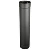 AllFuelHST 6" Diameter x 38"-70" Telescoping Single Wall Black Stove Pipe