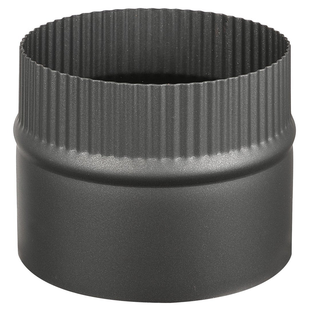 AllFuelHST Stove Adapter for 8" Diameter Single Wall Black Stove Pipe