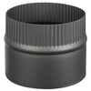 AllFuelHST Stove Adapter for 8" Diameter Single Wall Black Stove Pipe