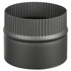 AllFuelHST Stove Adapter for 6" Diameter Single Wall Black Stove Pipe
