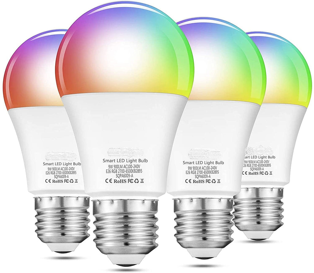 ComfortBilt Smart LED Bulb A19 4-Pack
