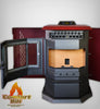 ComfortBilt HP22 Pellet Stove Burgundy