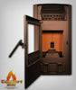ComfortBilt HP50S Pellet Stove Charcoal Grey/Black