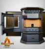 ComfortBilt HP22-SS Pellet Stove Brown