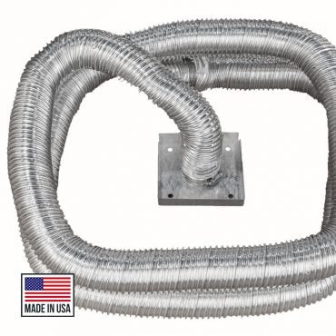 Fresh Air Intake Kit 2" x 5' Flex 3PVP-AIK