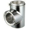 AllFuelHST Tee with Clean-Out Cap for 6" Inner Diameter Chimney Pipe