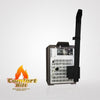 ComfortBilt 3 inch Pellet Stove Piping Kit - Black Matte /No Elbow