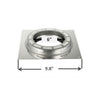 AllFuelHST Anchor Plate for 6" Inner Diameter Chimney Pipe