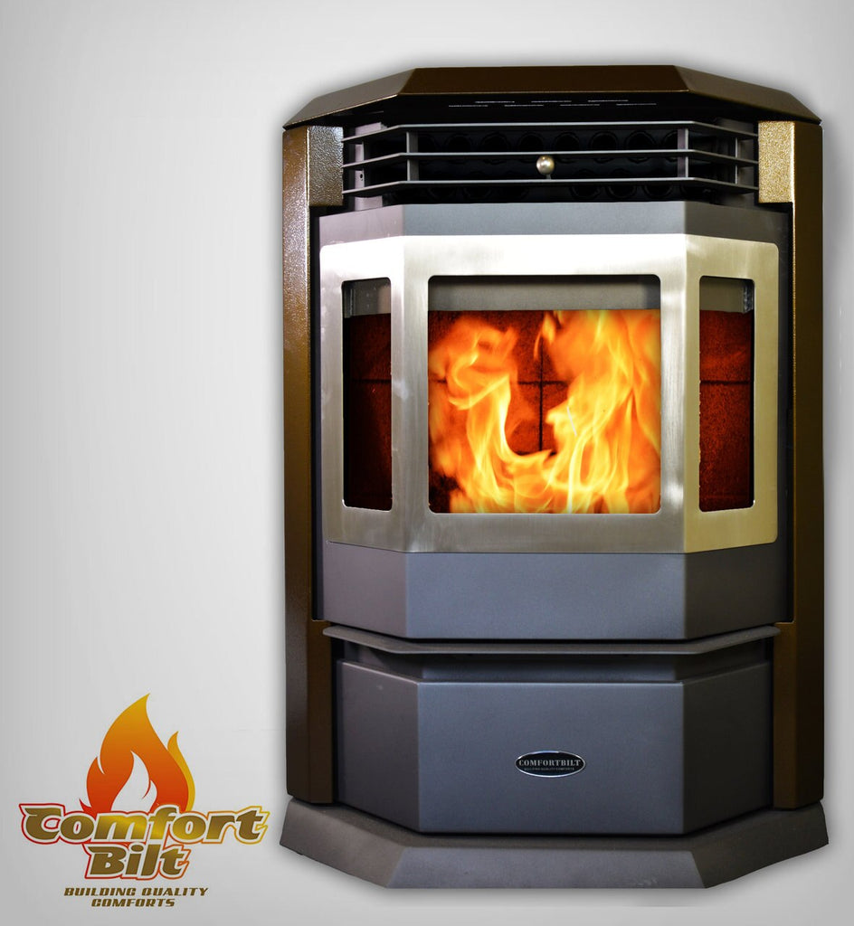 ComfortBilt HP22-SS Pellet Stove Brown