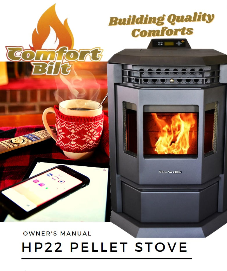 ComfortBilt Pellet Stove Printed Manual (Replacement)